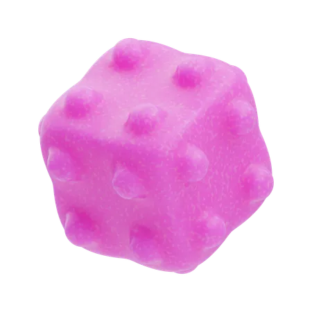 Textured Dice  3D Icon