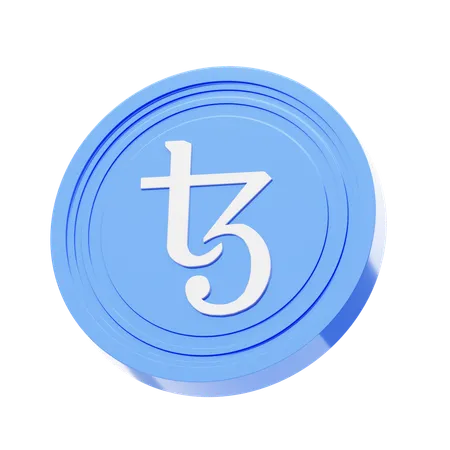 Tezos  3D Icon