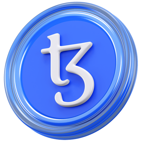 Tezos  3D Icon