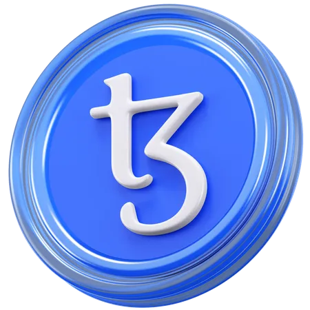 Tezos  3D Icon