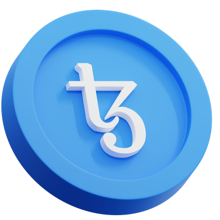 Tezos  3D Icon