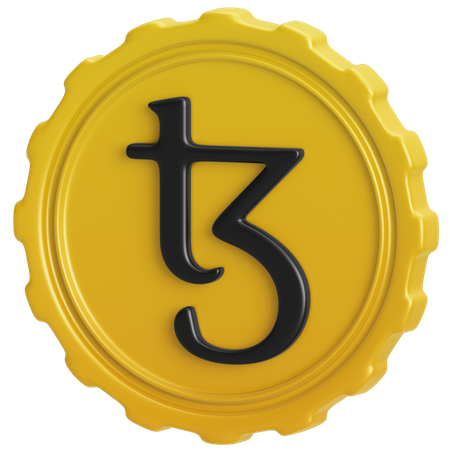 Tezos  3D Icon