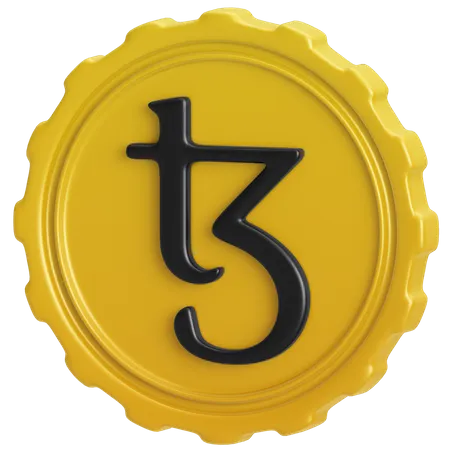 Tezos  3D Icon