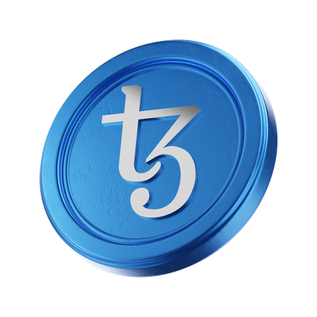 Tezos  3D Icon