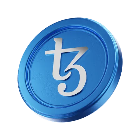 Tezos  3D Icon