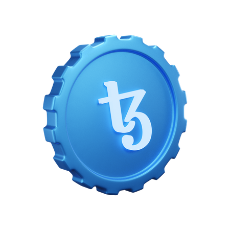 Tezos  3D Icon