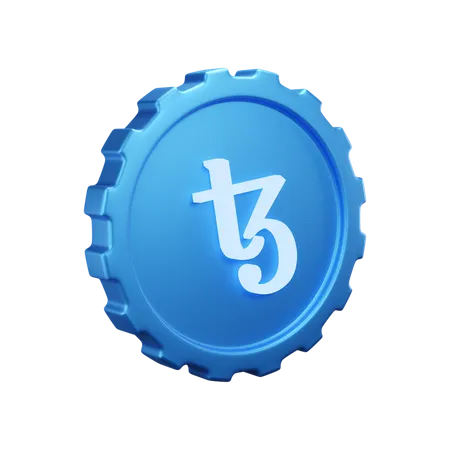 Tezos  3D Icon