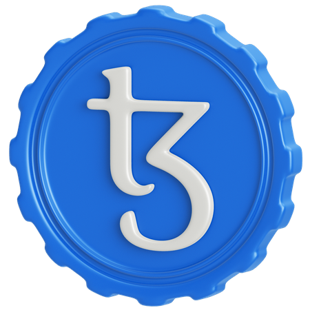 Tezos  3D Icon