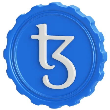 Tezos  3D Icon