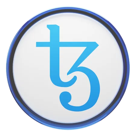 Tezos  3D Icon