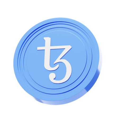 Tezos  3D Icon