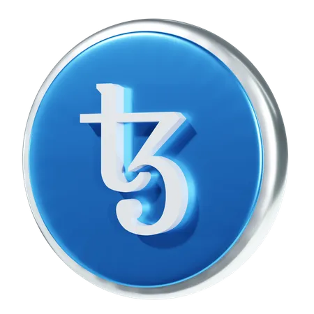 Tezos  3D Icon