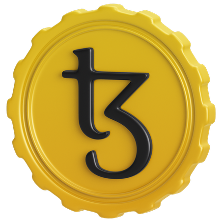Tezos  3D Icon