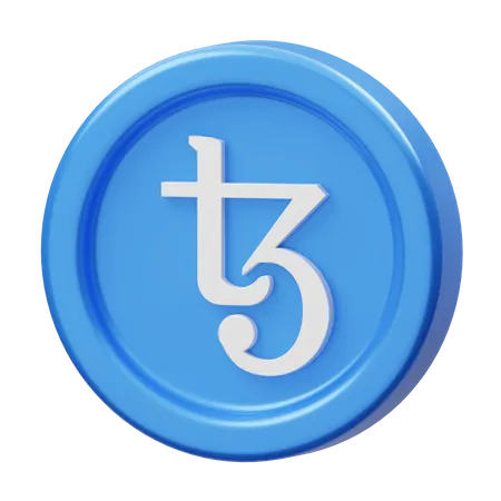 Tezos  3D Illustration