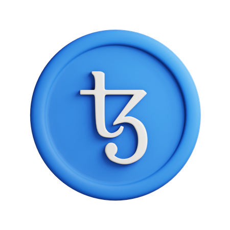 Tezos  3D Illustration