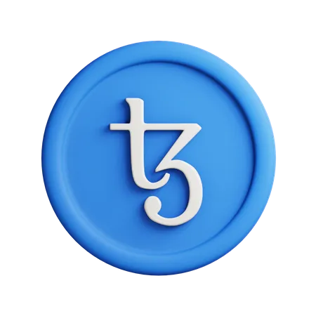 Tezos  3D Illustration