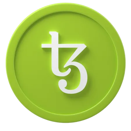 Tezos  3D Illustration