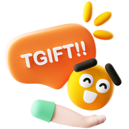 Tgif  3D Icon