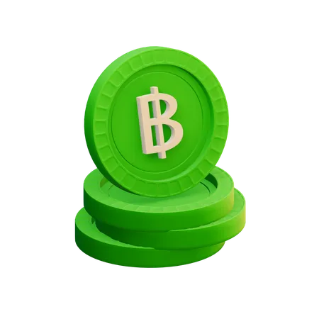 Thai baht  3D Icon