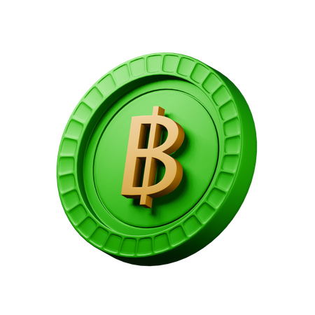 Thai baht  3D Icon