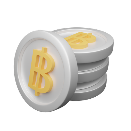 Thai baht  3D Icon