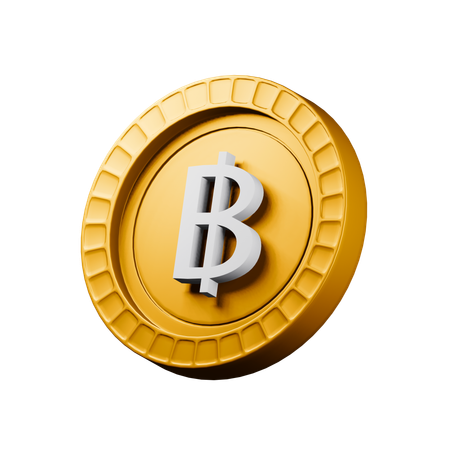 Thai baht  3D Icon