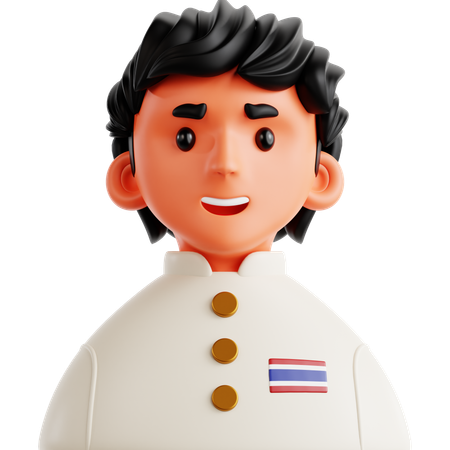 Thai Boy  3D Icon
