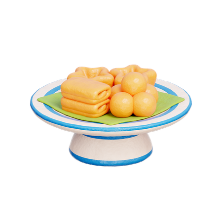 Thai Dessert  3D Icon