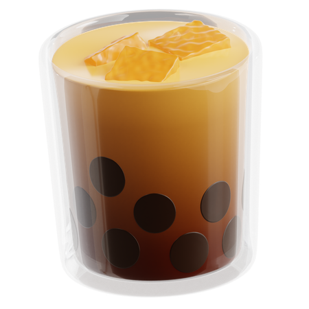 Thai Iced Tea  3D Icon