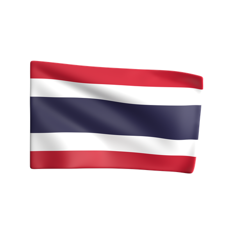 Thailand Flag  3D Icon