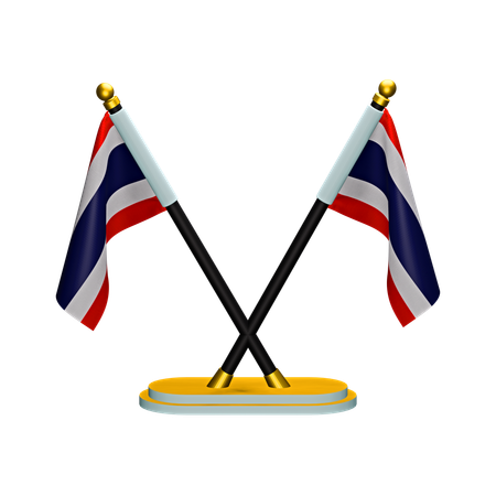 Thailand Flag  3D Icon