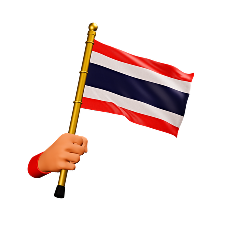 Thailand Flag  3D Icon