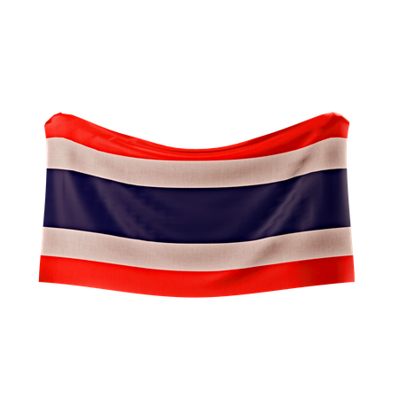 Thailand Flag  3D Icon