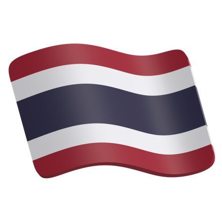 Thailand Flag  3D Icon