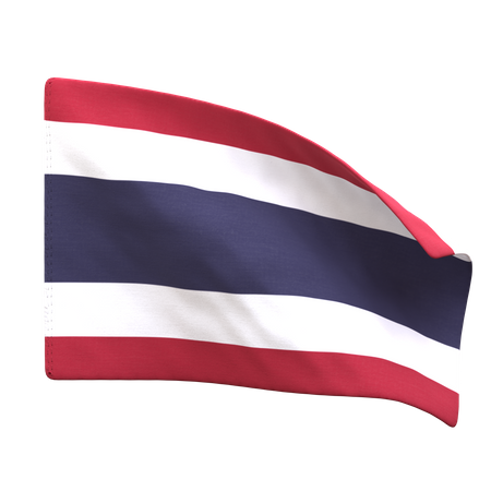 Thailand Flag  3D Icon