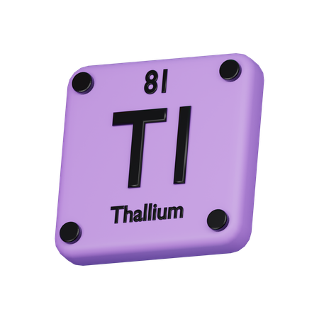 Thallium  3D Icon