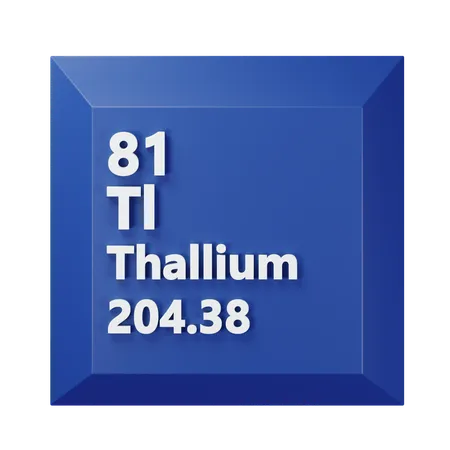 Thallium  3D Icon