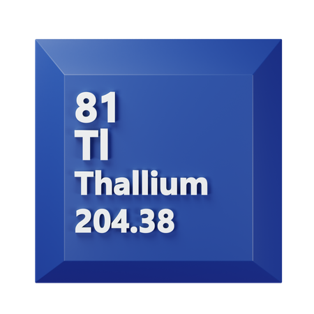 Thallium  3D Icon