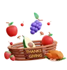 Thanksgiving Fruit Basket