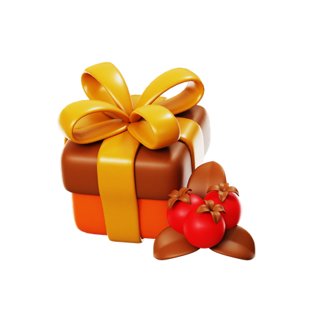 Thanksgiving-Geschenk  3D Icon