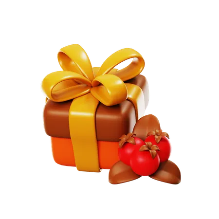 Thanksgiving-Geschenk  3D Icon