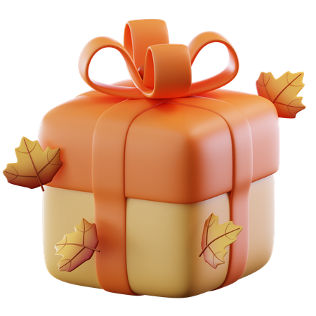 Thanksgiving-Geschenk  3D Icon