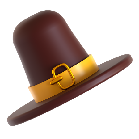 Thanksgiving Hat  3D Icon