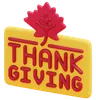 Thanksgiving Label