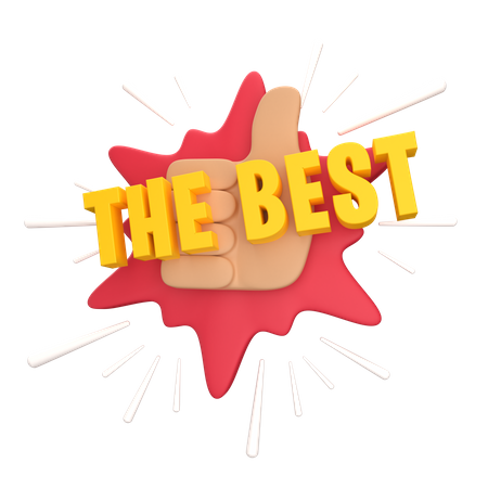 The Best  3D Icon