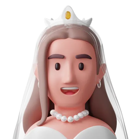 The Bride  3D Icon