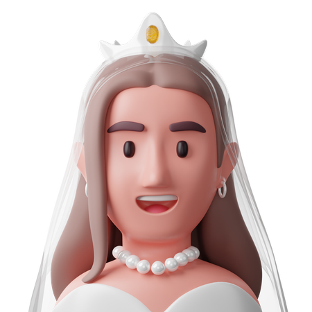 The Bride 3D Icon