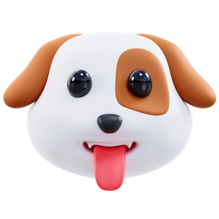 The Dog Slipped  3D Icon