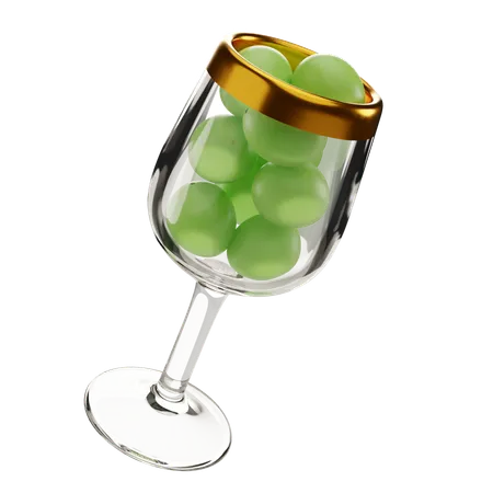 The Grapes Tradition  3D Icon