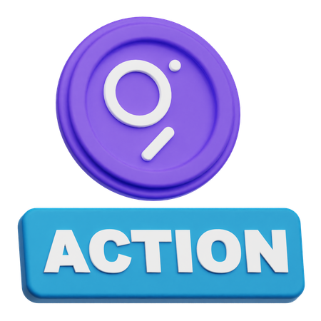 The Graph Action  3D Icon